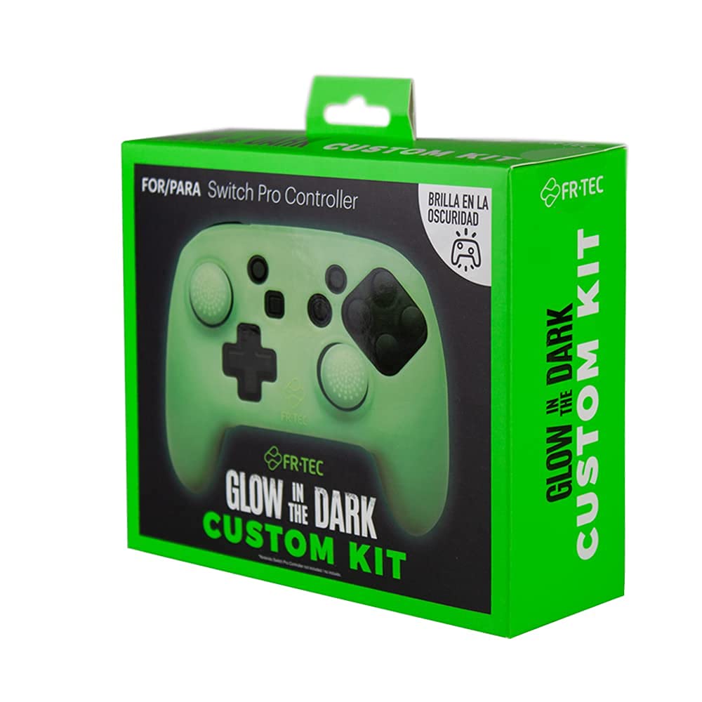 Funda Frtec Pro Controller Custom Kit Glow In The Dark ( NINTENDO SWITCH - ) - Silicona, mando Pro Funda Frtec Pro Controller Custom Kit Glow In The Dark ( NINTENDO SWITCH - ) - Silicona, mando Pro